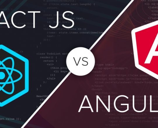 Comparison Between Angular and React