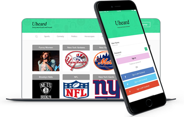 Uheard Mobile Application